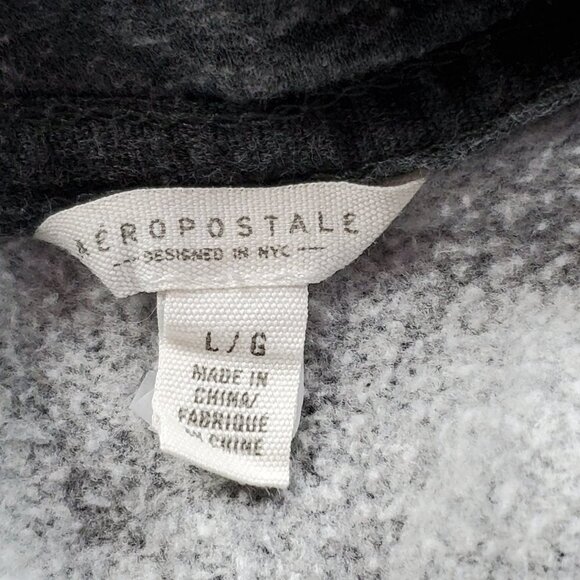 Aeropostale Large Gray Pullover Hoodie - Picture 6 of 8